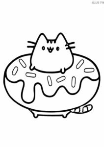 Kolorowanki Pusheen